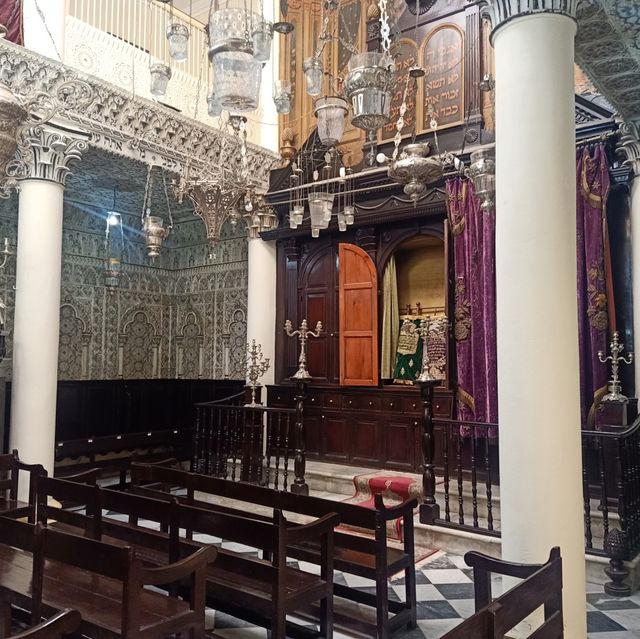The beautiful Synagogue of Moshes Mahon 