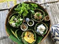 ที่พักหลักร้อย นาขั้นบันไดบ้านปางมะโอ
