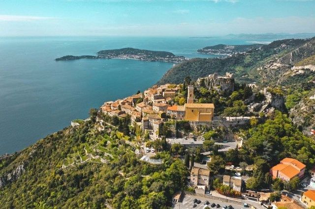 French Riviera 100km core route RV self-driving tour