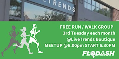 Social Run / Walk Group at LiveTrends Boutique | LiveTrends Boutique, Tremaine Street, Winter Garden, FL, USA