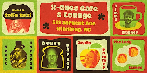 Comedy Brunch | X-Cues Cafe & Lounge, Sargent Avenue, Winnipeg, MB, Canada