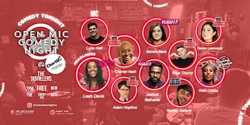 Comedy Tonight - Free Comedy night Every Tuesday at Hammersmith | The Distillers, Hammersmith