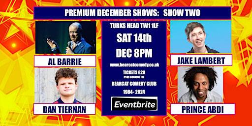 Bearcat Comedy Premium Saturday 14th December | Turks Head