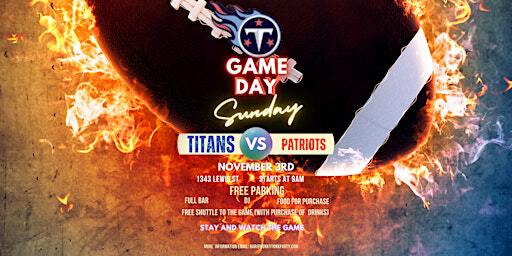 Titans Tailgate and FREE Game day SHUTTLE | 1343 Lewis St