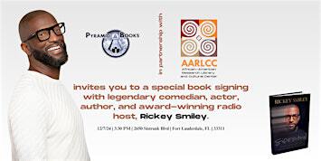 An Evening With Rickey Smiley Presented by Pyramid Books & AARLCC | African-American Research Library and Cultural Center