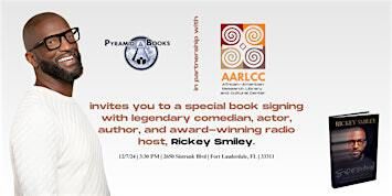 An Evening With Rickey Smiley Presented by Pyramid Books & AARLCC | African-American Research Library and Cultural Center