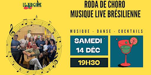 Live musique Brésilienne @nissaroda au restaurant LE VIRGINIE | 2 Pl. Auguste Blanqui