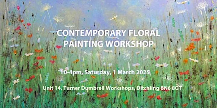 Contemporary Floral Painting Workshop | Jo Starkey