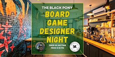 Board Game Designer Night at The Black Pony in East End Toronto | The Black Pony Café and Snack Bar