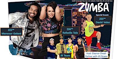 Zumba Masterclass with ZES™ Mansoor Galant and ZIN™ Rafaelle Tala | Marina Bay Sands Expo & Convention Centre, Level 4 Roselle Junior Ballroom (Entrance from Bayview Foyer)