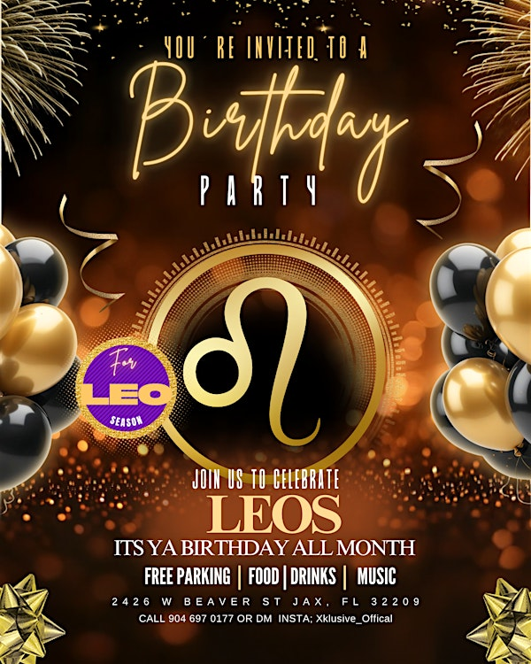 LEO Birthday Extravaganza | 2426 W Beaver St