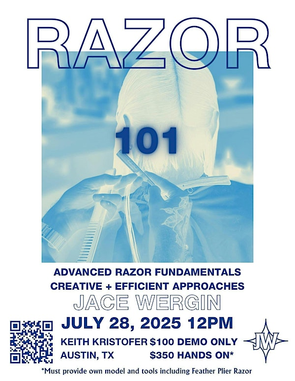 RAZOR 101: Razor fundamentals w/ Jace Wergin | Keith Kristofer Salon