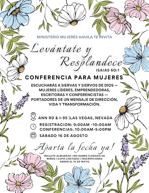 Levantate y Resplandece! Conferencia Para Mujeres | 7800 W Ann Rd suite 100