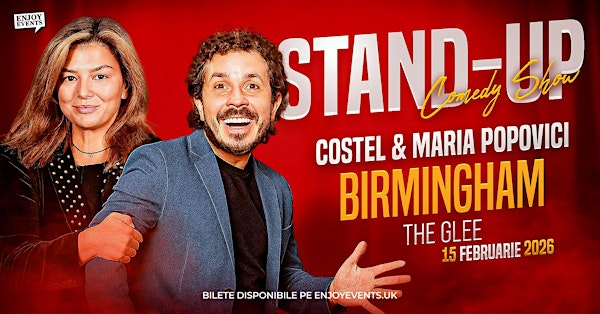 MARIA & COSTEL | BIRMINGHAM | STAND-UP COMEDY SHOW | 15.02.2026 | The Glee Club Birmingham