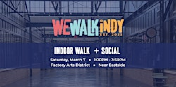 Indoor Walk + Social | Factory Arts District | Factory Arts South Parking