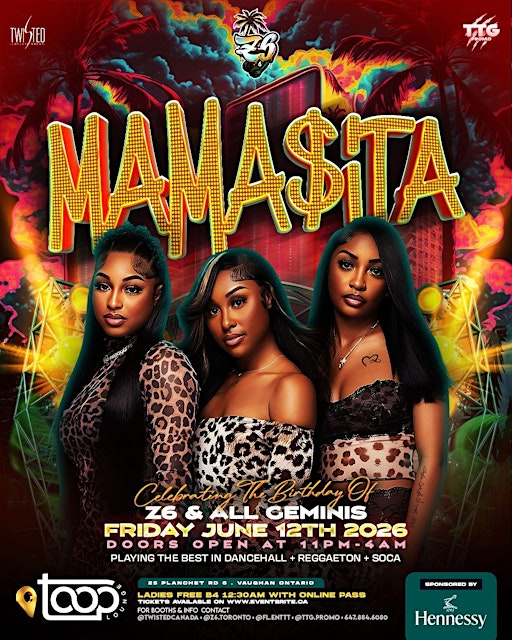 Mama$ita -- Gemini Affair 2026 | Toop Lounge