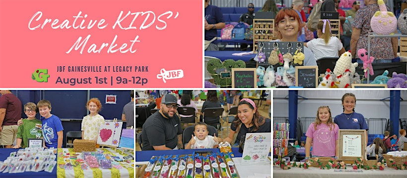 Creative Kids Market @JBF | Legacy Park Multipurpose Center