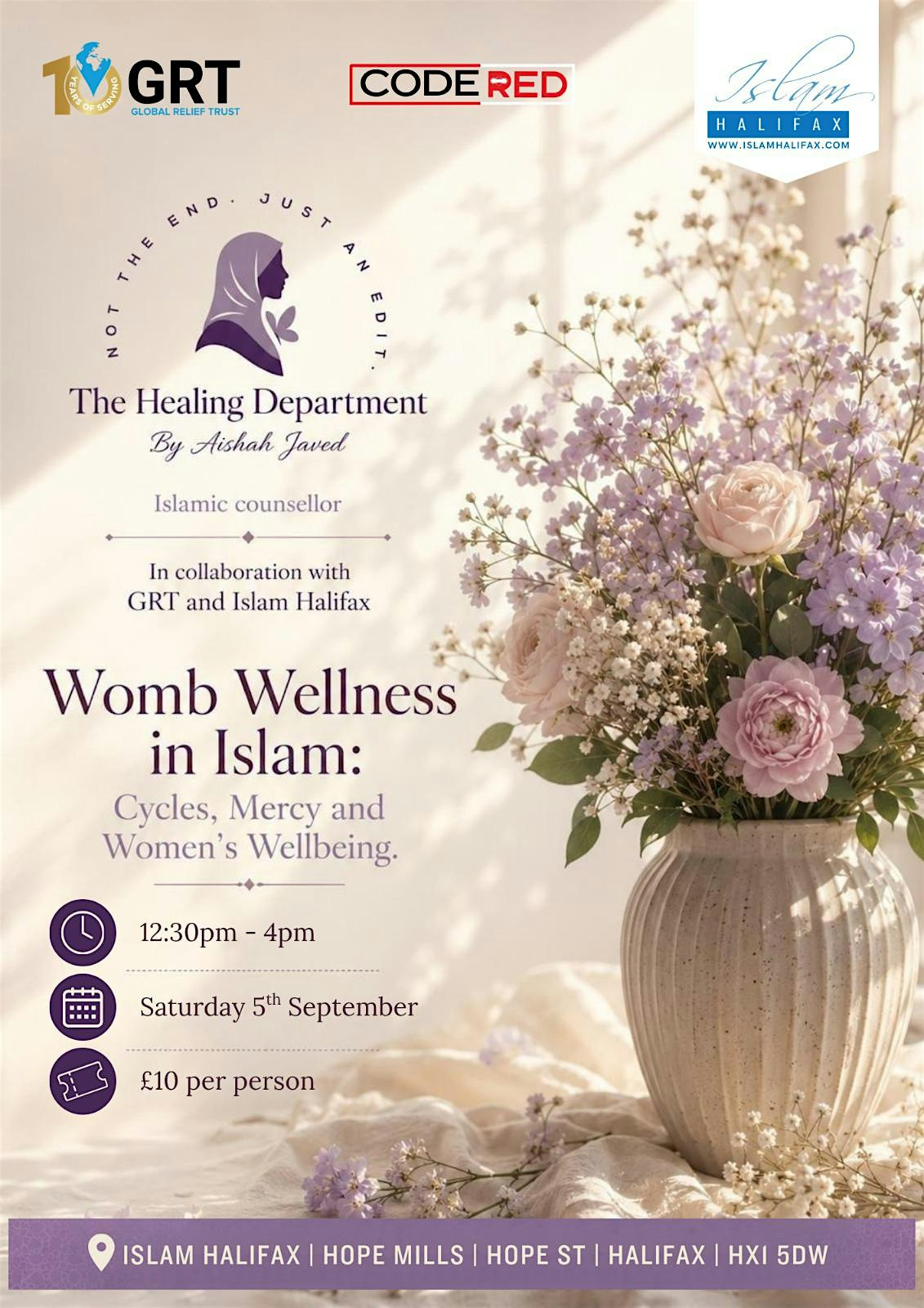 Womb Wellness in Islam | Islam Halifax Sisters, Hope Mills