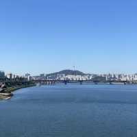 청담-뚝섬 한강공원: 초겨울이 다가오는 느낌