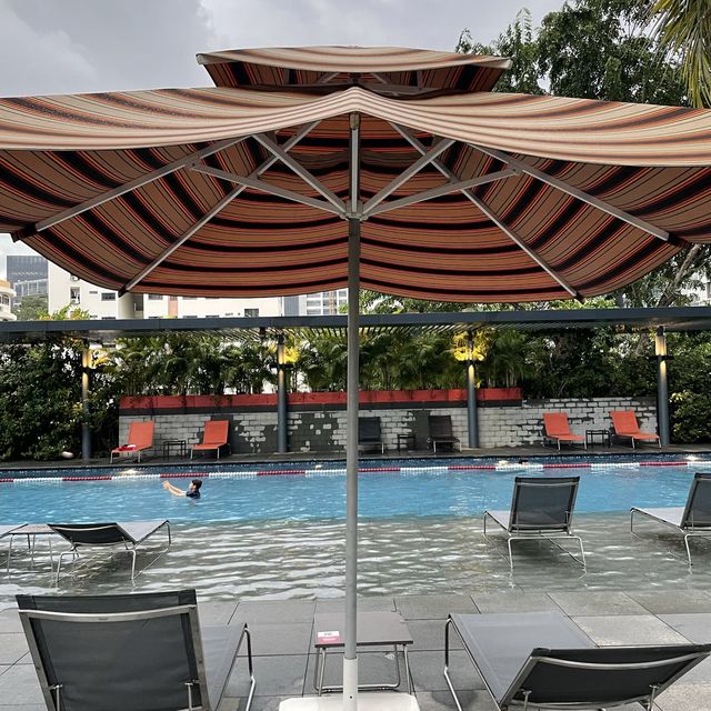 A berry surprise pool @ Ramada Singapore 