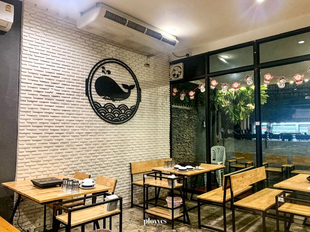 🐳ปลาวาฬใจดี บุฟเฟ่ต์ชาบูแสนคุ้มค่า🥩🥓
