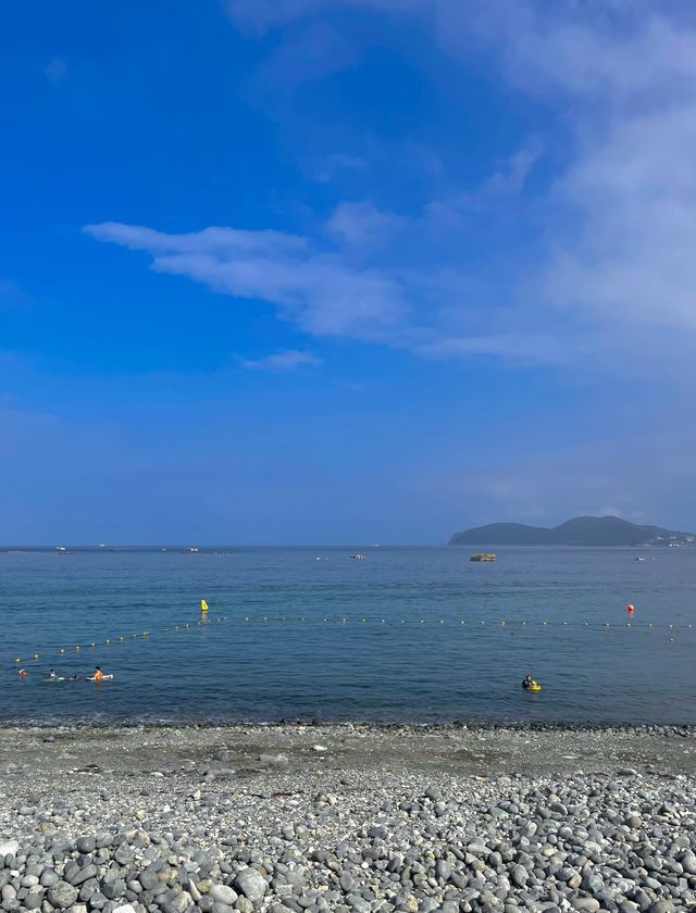 여름 휴가, 거제도 몽돌해수욕장 🌊⛱