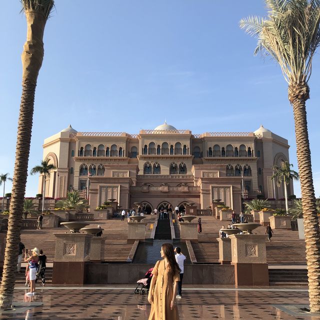 UAE アブダビ　エミレーツパレスホテル