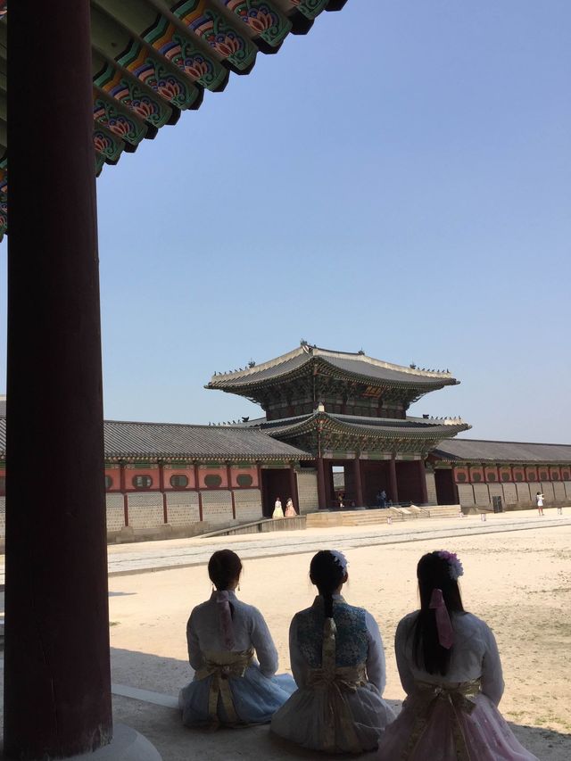 韓國景福宮 ｜ 韓服體驗 ｜ 一齊穿越時空