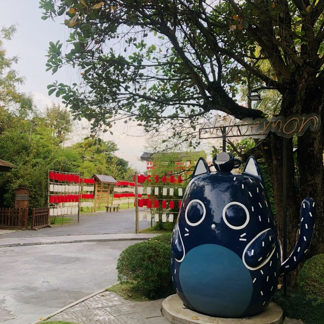 เนโกะเอม่อนคาเฟ่ เชียงใหม่⛩