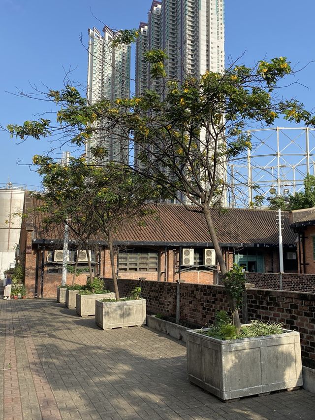 由屠房走到了藝術村。一個地方；兩種風格。