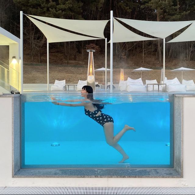 “스위트 호텔 남원" 투명풀에서 인생샷 건지자요 💙