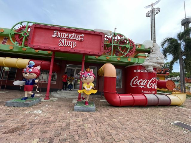 サイアムアメージングパークの乗り物マジでやばい！！笑