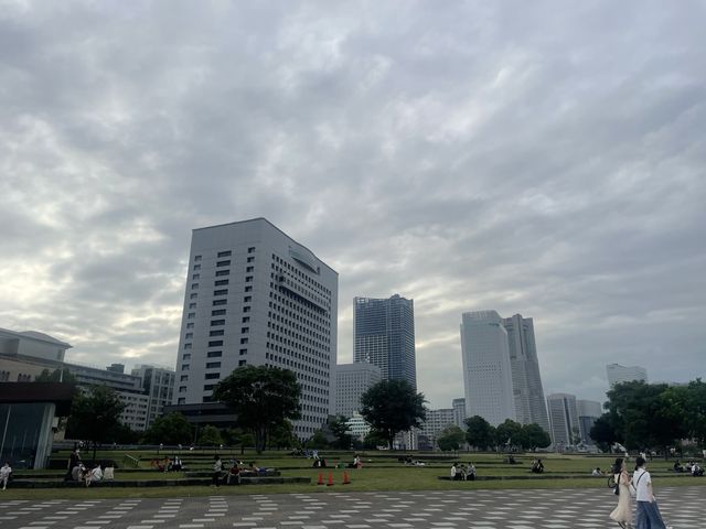 横浜の港の公園！象の鼻パーク！