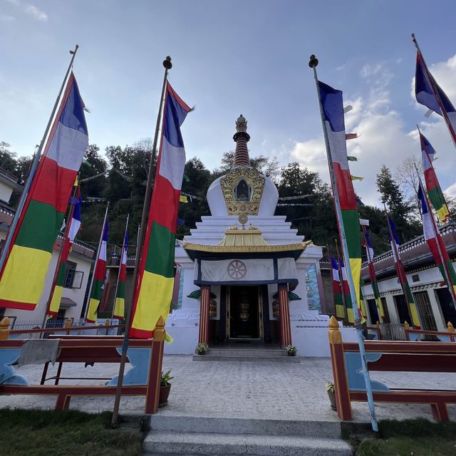 Serene Nunnery stupa in Hasantar, Kathmandu 