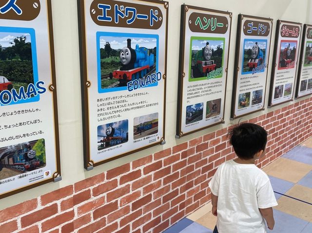 遊園地にある期間限定のトーマス！！