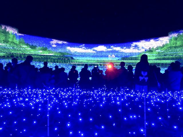 国内最大級イルミネーション✨光り輝く華やかな光の世界【なばなの里】