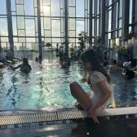 호텔에서 맞이하는 노을 ☀️