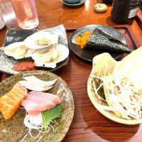 超讚日本料理吃到飽，君悅大飯店，種類少但精緻