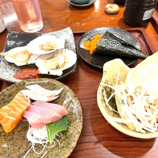 超讚日本料理吃到飽，君悅大飯店，種類少但精緻