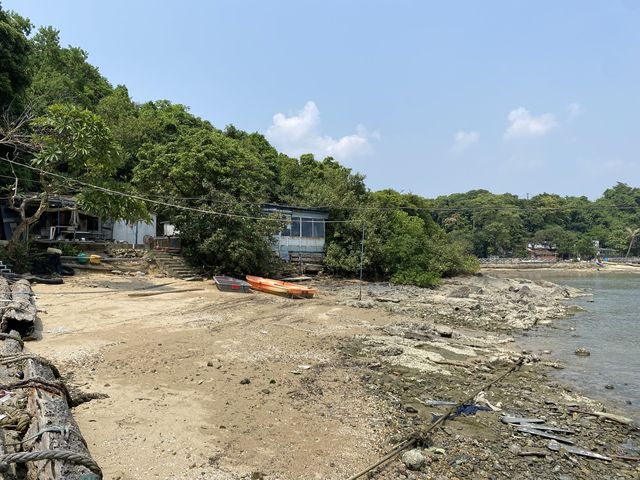 陰澳浮水木頭路