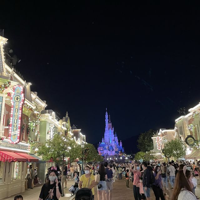 where is the Christmas choice? Disneyland Hong Kong?