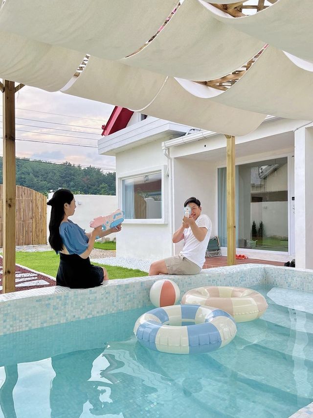 🎈모두의 로망을 실현시킬 포항 독채 풀빌라🏡