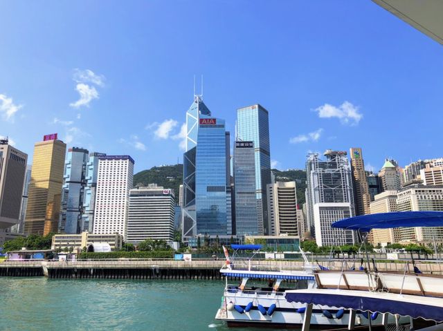 Victoria Harbour in Hong Kong