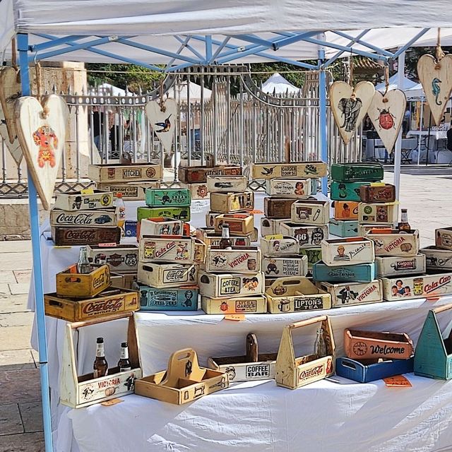 Fifteenth century town market