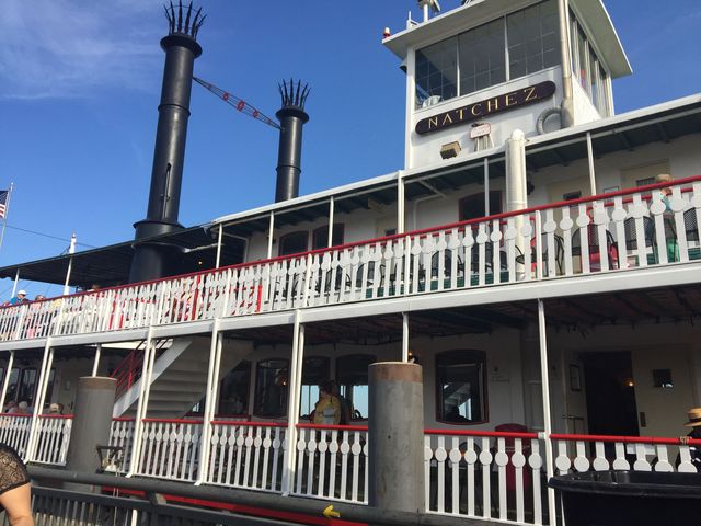 Steamboats and Swamp boat in N'awlins