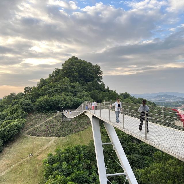 打卡深圳大頂嶺綠道