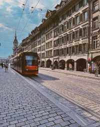 "The Clock Tower" Bern is the fifth largest city in Switzerland.