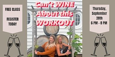 Can't WINE about this WORKOUT (Oakdale) | Black Dog Wine Company