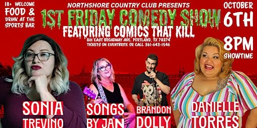 Every 1st Friday Comedy Night | Northshore Country Club
