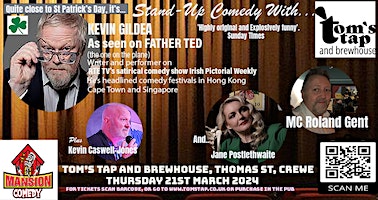Comedy with Kevin Gildea from Father Ted | Tom's Tap and Brewhouse